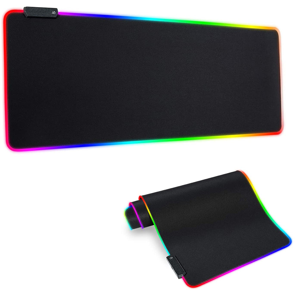 Mouse Pad Extended Rgb - RGB-Gaming-Mauspad – großes, erweitertes LED-Mauspad mit