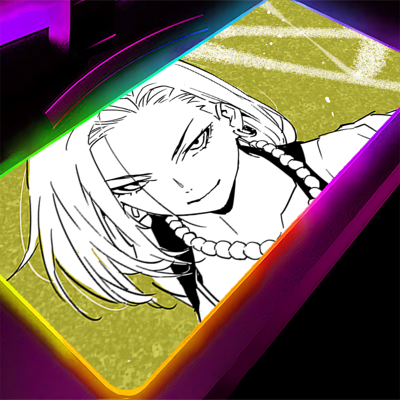 Mouse Pad Extended Rgb - RGB-Mauspad, Dragon Ball, Android, 18 Gamer,