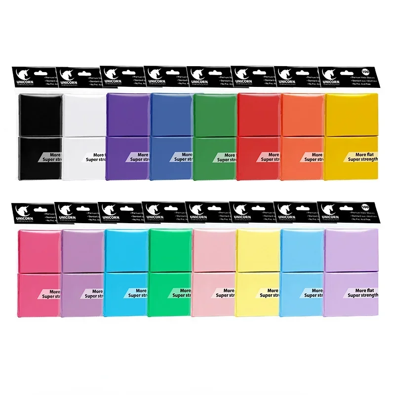 Esports Gaming Arm Sleeve - 100PCS 66x91mm Matte Standard Größe Karte