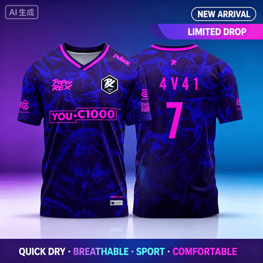 Esports Gaming Teams - 26_27 Paper Rex Valorant T-Shirts Herren