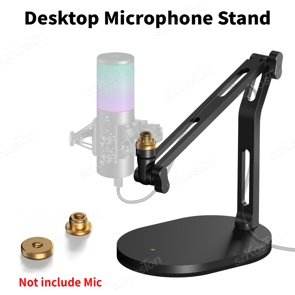 Microphone Arm Boom - Faltbarer Desktop-Mikrofonständer für AM8 K669B SM7B
