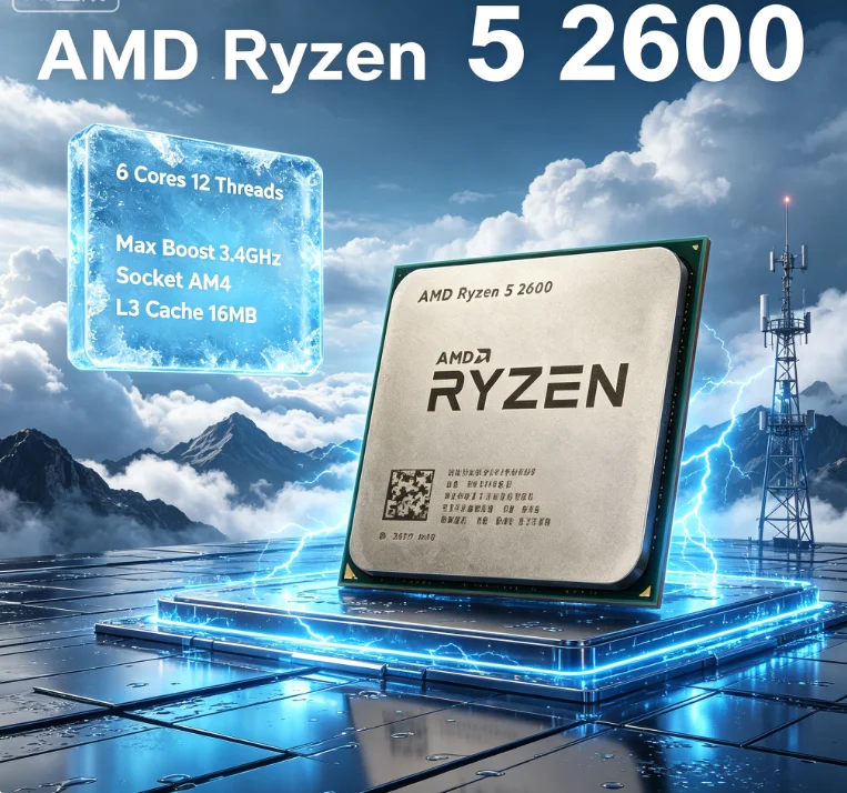 Esports Gaming Cafe - R5 2600 Desktop-Gaming-CPU 6 Kerne 12