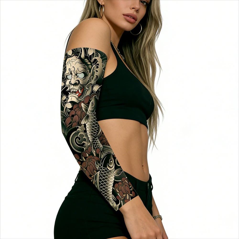 2 Stück Outdoor-Sport-Tattoo-A – Esports Gaming Arm Sleeve Bewertung und Preis