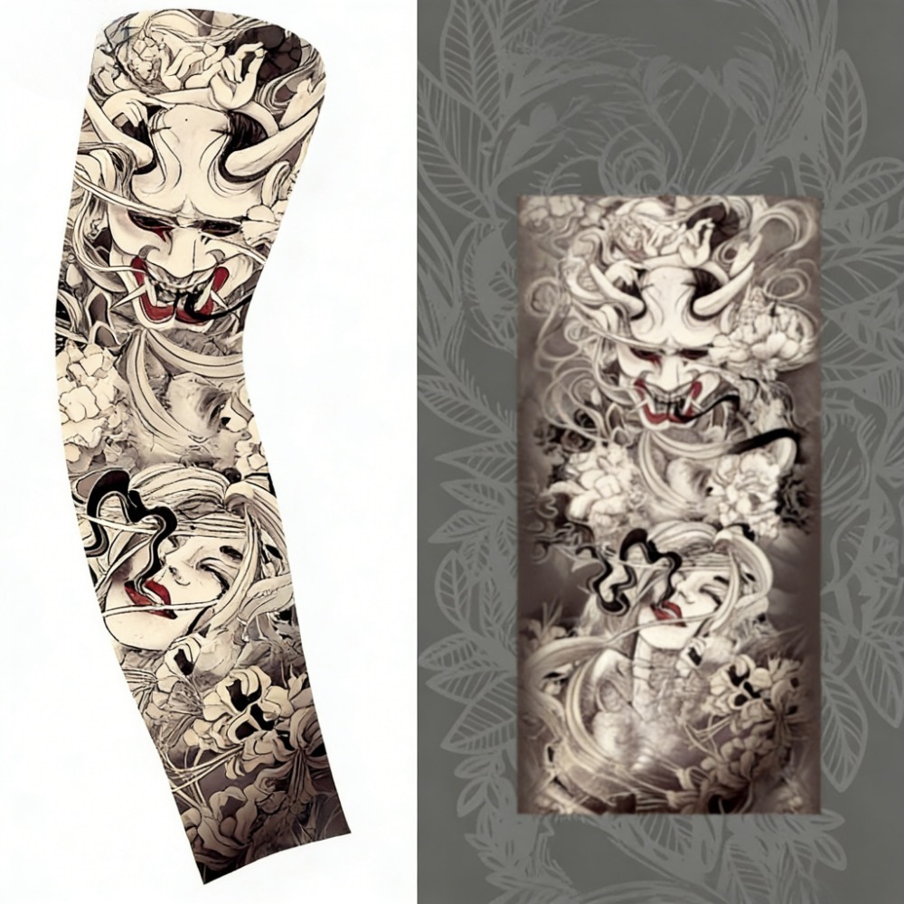 2 Stück Outdoor-Sport-Tattoo-A – Esports Gaming Arm Sleeve Bewertung und Preis