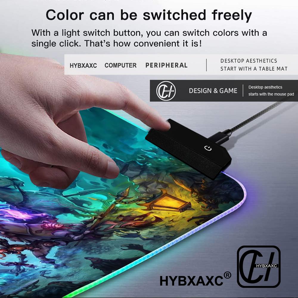 LED HD RGB Tibia Mauspad Überg – Mouse Pad Extended Rgb Bewertung und Preis