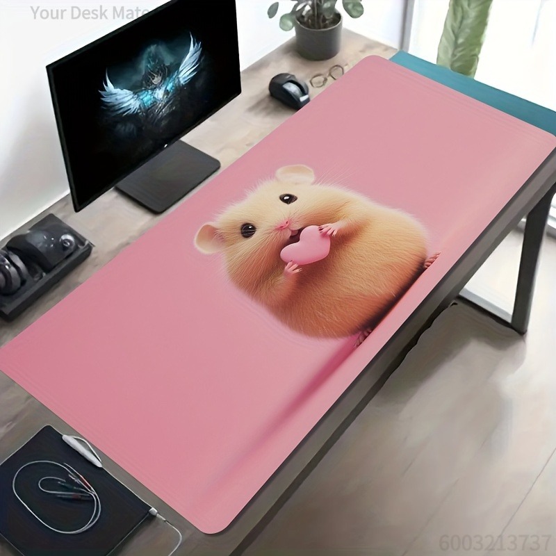 Mauspad mit Hamster-Hug-Herz u – Esports Gaming Background Bewertung und Preis