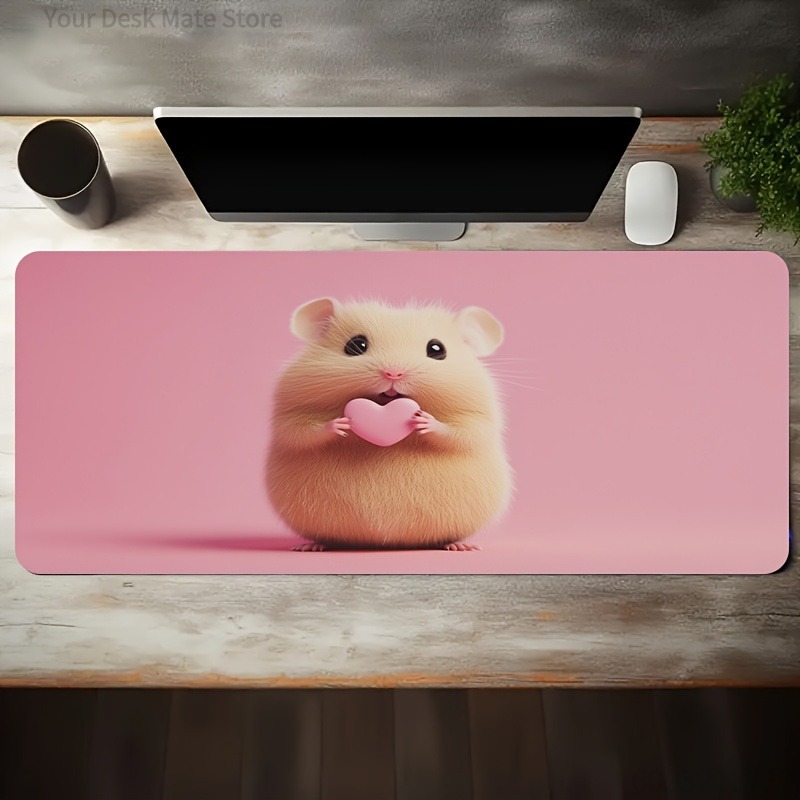 Mauspad mit Hamster-Hug-Herz u – Esports Gaming Background Bewertung und Preis