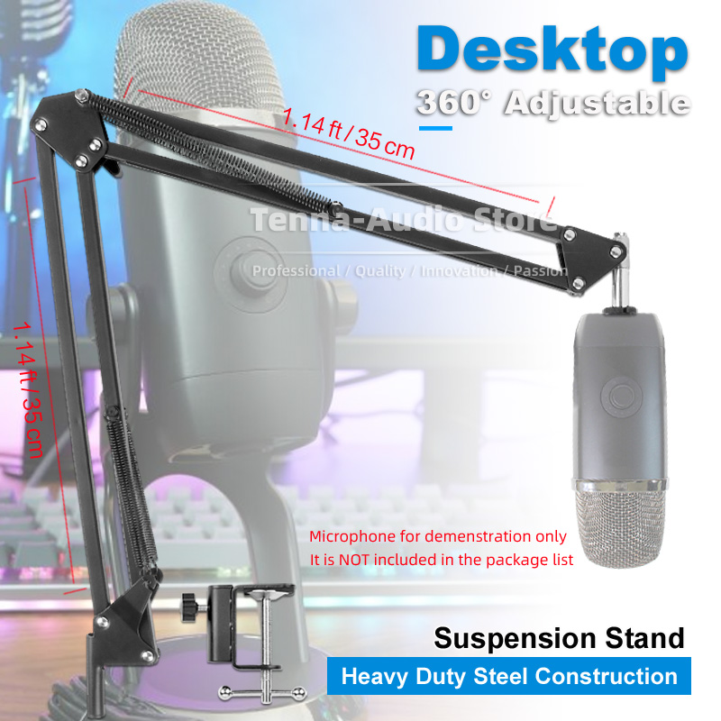 Desktop-Clamp Suspension Mic B – Microphone Arm Boom Bewertung und Preis