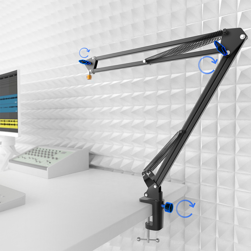 FIFINE Verstellbarer Mikrofon- – Microphone Arm Boom Bewertung und Preis