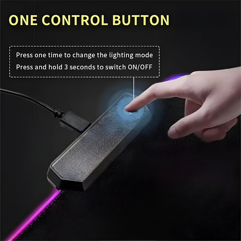 Großes RGB-beleuchtetes E-Spor – Mouse Pad Extended Rgb Bewertung und Preis