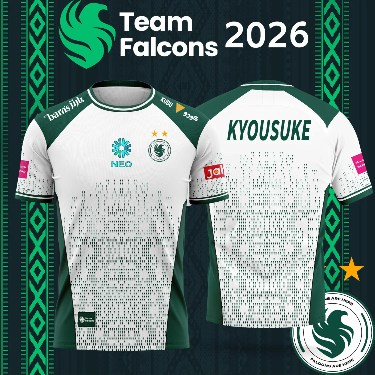 2026 Neues TEAM Falcons E-Spor – Esports Gaming Teams Bewertung und Preis