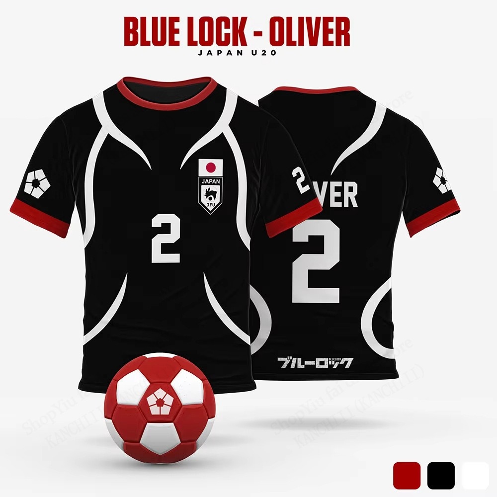 Herren Anime Trikot Blue Lock  – Esports Gaming Arm Sleeve Bewertung und Preis
